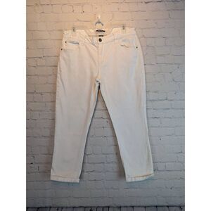 Genera Capri white jeans 11